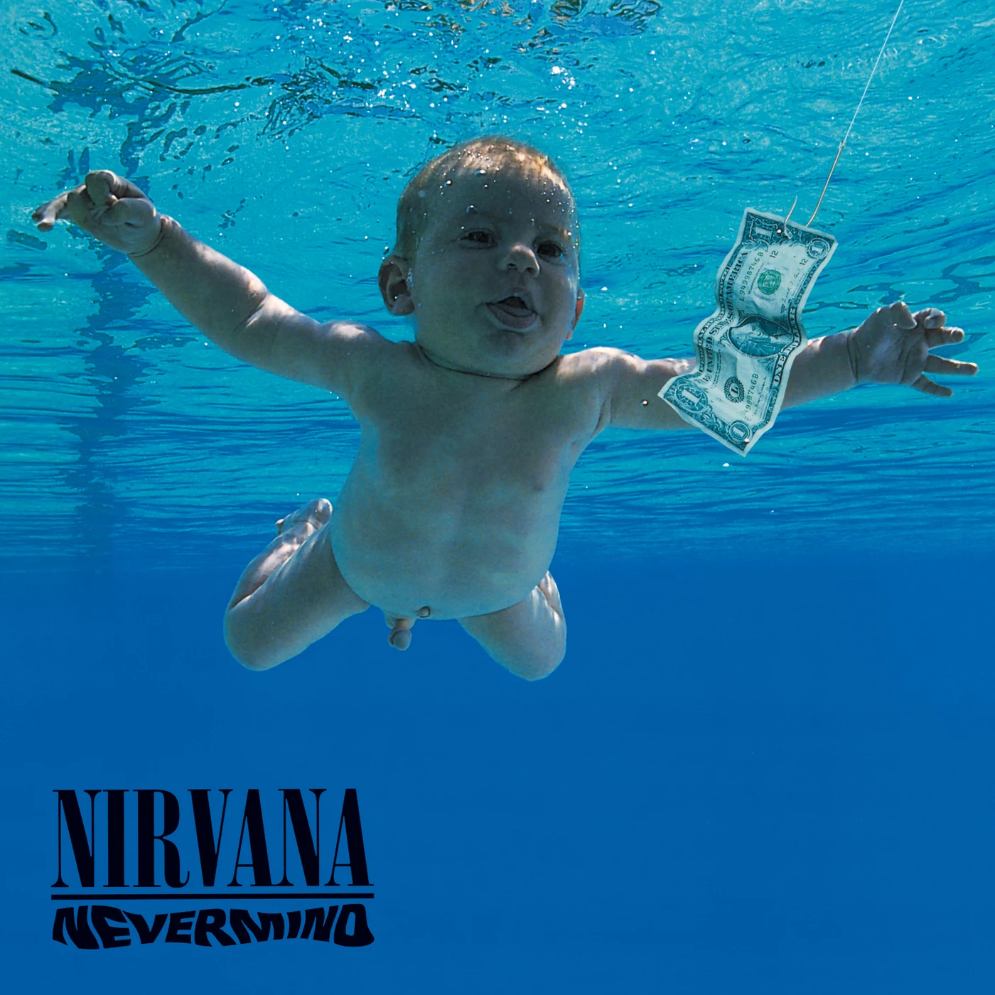 Capa Nevermind - Nirvana.