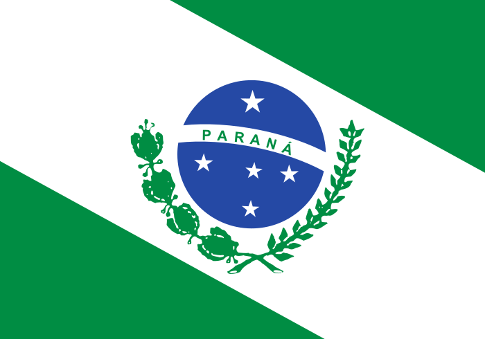Bandeira do Paraná.