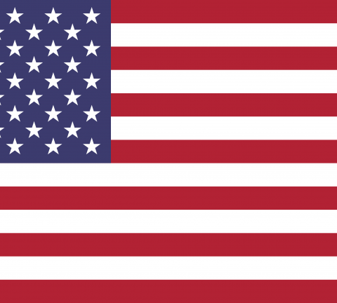 Bandeira dos Estados Unidos (eua).