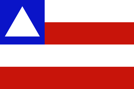 Bandeira da Bahia Estado.