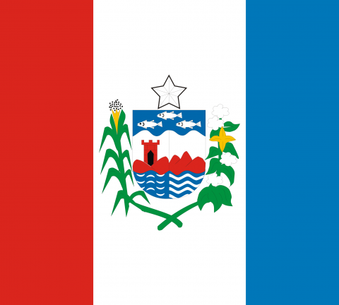 Bandeira de Alagoas, estado.