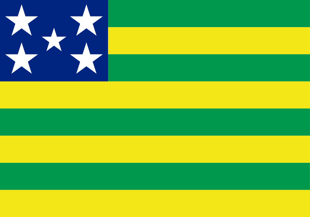 bandeira de goiás estado.