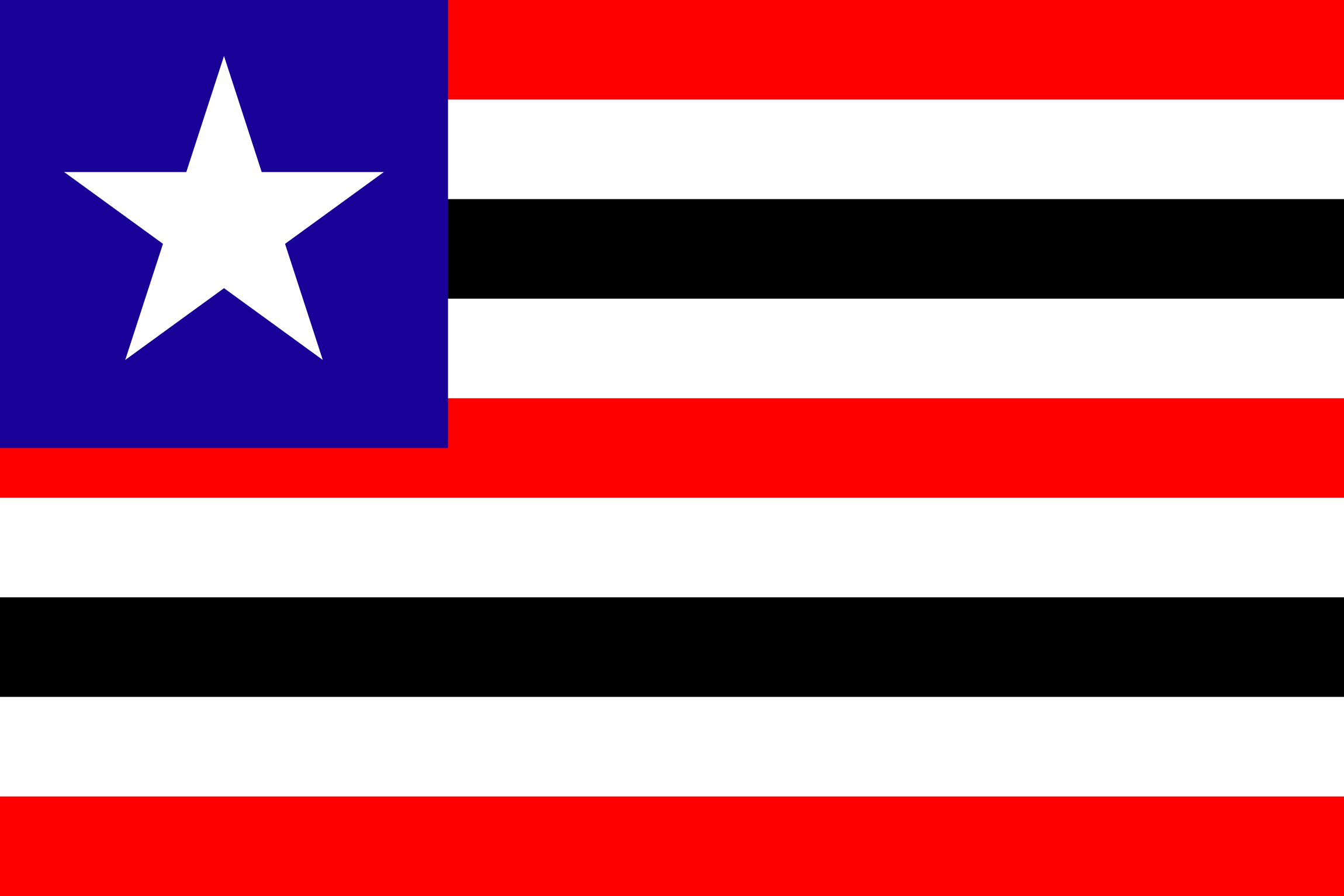 Bandeira do Maranhão, Estado.