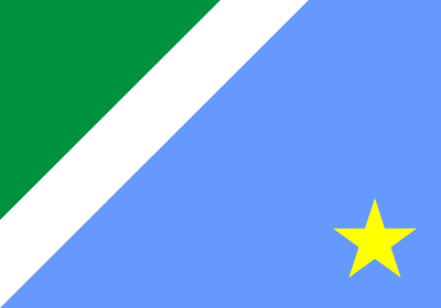 Bandeira do Mato Grosso do Sul, estado.