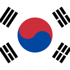 Bandeira Coreia do Sul.