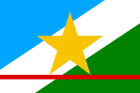 Bandeira de Roraima, estado.