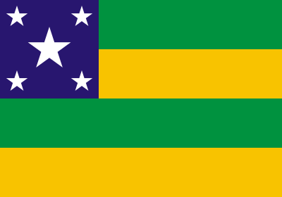 Bandeira de Sergipe, estado.