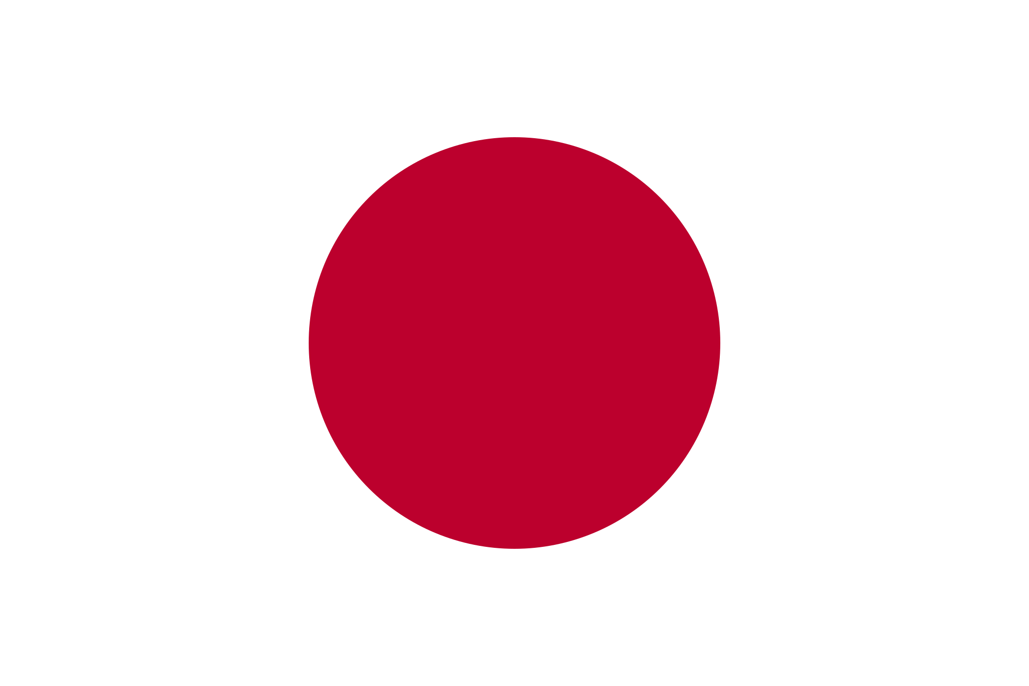 Bandeira do Japão.