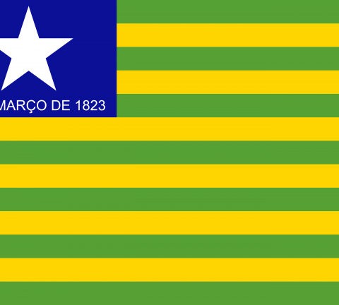 Bandeira do Piauí, estado.