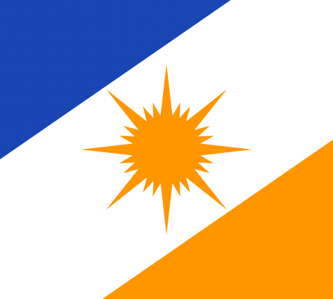 Bandeira do Tocantins, estado.