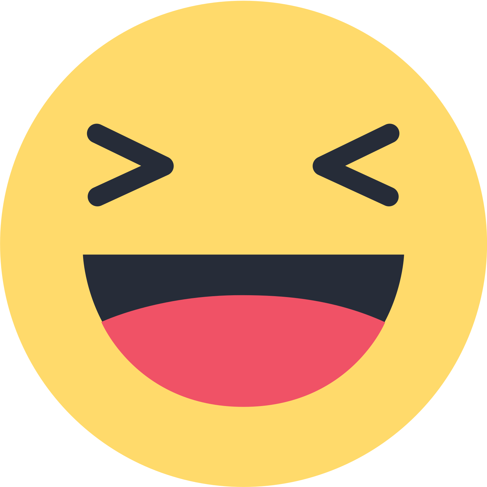 Facebook Emoji Haha risada  .PNG Transparente  Image PNG