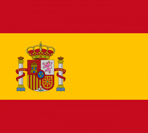 Bandeira Espanha.