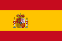 Bandeira Espanha. 