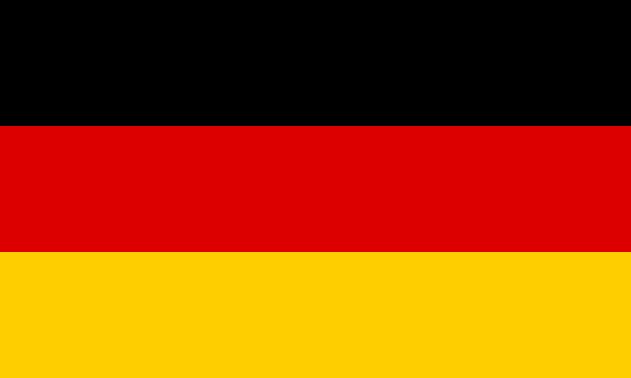 Bandeira da Alemanha. 