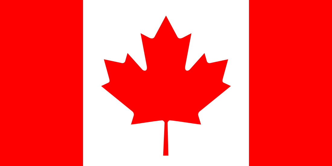 Bandeira do Canada.