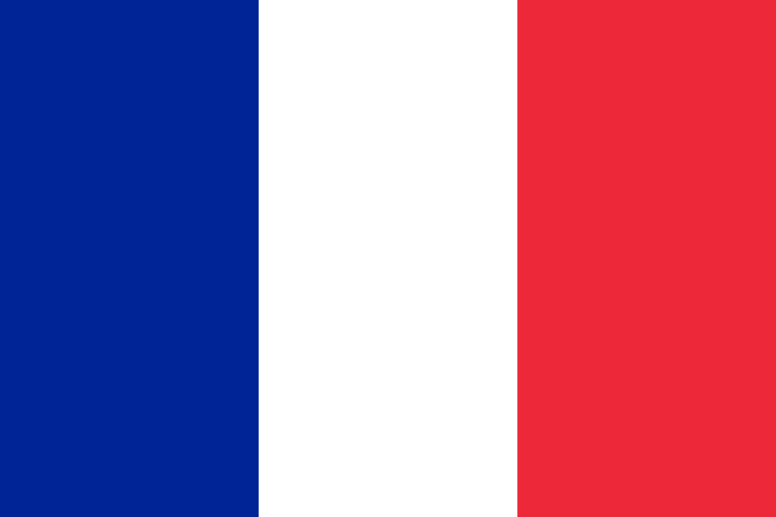 Bandeira da França.