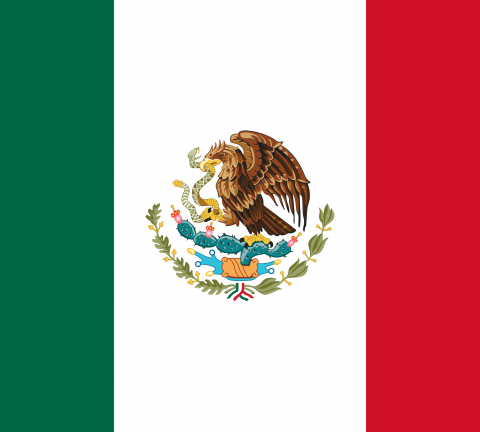 Bandeira do Méxicos.