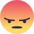 Facebook Emoji grr , raiva.