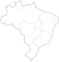 Mapa do Brasil em Branco. 