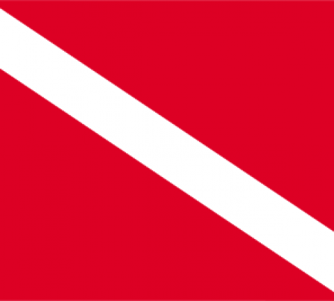 Bandeira de Mergulho.